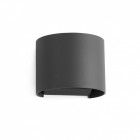 Aplique murale de jardin gris foncé sunset 2 ampoules
