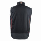 Gilet de travail bodywarmer matelassé FACOM Track Noir/Rouge Taille L - FXWW5000E-L