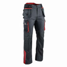 Pantalon stretch FACOM Ultimate poches flottantes Noir/Gris/Rouge Taille 42 - FXWW1020E-42