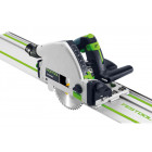 Scie plongeante festool ts 55 febq-plus-fs - avec lame ø160 mm wood + rail fs1400/2 + systainer sys3 m 337 - 577010