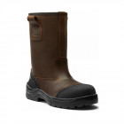 Bottes de sécurité non doublées dickies stafford rigger s3 src hro - Pointure au choix