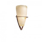applique murale rouille cono 2 ampoules