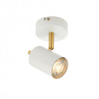 Applique gull, blanc et or, 1 ampoule