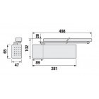 Ferme-porte DORMA TS 92 Contur 2-4 EN DORMA FRANCE SAS 42030119