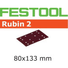 Abrasifs FESTOOL STF 80X133 P120 RU2 - Boite de 50 - 499050