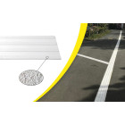 Bande d'aide à l'orientation extérieure Waccess 4 nervures WATTELEZ 1000 x 215 mm - Blanc - 630040B