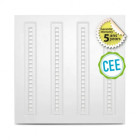 Plafonnier led blanc cee 595x595 30w 4000k dali push garantie 5 ans