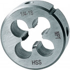 Filière, NPT, Filetage : NPT 1/2 pouces, Filets par 14 pouces, Ø extérieur x hauteur 45 x 18 mm