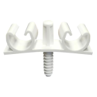 Fixation de tubes multicouche, PER et cuivre gainé ING FIXATION FIX-RING Multi double - Ø 22 à 26 mm - Boîte de 50 pièces - A332200