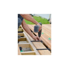 Fixation invisible pour lame de terrasse en bois fixego - jouplast pour lames 19-25 mm d'épaisseur