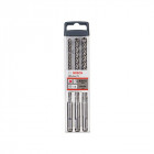 Coffret 3 forets béton 4 taillants sds-plus 7x expert bosch 6/8/10 mm - 2608900196