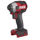 Visseuse à percussion FLEX 18V - Sans batterie, ni chargeur - Avec réserve d'embouts - 520756