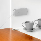 Mécanisme de porte Relevable Microwinch, 14kg, Acier et Plastique, Gris Mécanisme de porte Relevable Microwinch, 14kg, Acier et Plastique, Gris