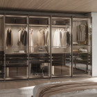 Rack avec glissières à extension totale et à fermeture douce pour accessoires d'armoire Quartz, 562-588mm, Aluminium et plastique, Titane