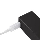 Barre de penderie pour armoire Castor avec lumière LED, batterie amovible et détecteur de mouvement - 1008mm