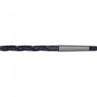 Foret aléseur à queue cône morse, Ø h8 : 26,00 mm, Long. totale 286 mm, Long. hélice 165 mm, Ø minimum du trou prépercé : 18,0 mm, CM : 3