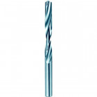 Foret hélicoïdal à queue cylindrique, en acier à coupe rapide, type H, DIN 338, surface sans revêtement, Ø h8 : 1,40 mm, Long. totale 40 mm