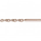Foret hélicoïdal à queue cylindrique, en acier à coupe rapide, type W, DIN 338, surface sans revêtement, Ø h8 : 3,80 mm, Long. totale 75 mm