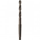 Foret hélicoïdal avec cône morse, en acier à coupe rapide, type N, DIN 345, laminé, surface sans revêtement, Ø h8 : 15,50 mm, Long. totale 218 mm