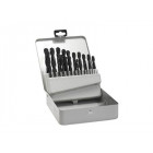 Set de 19 forets à métaux laminés HSS-R, DIN 338 Bosch 2607018355