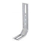 Equerre 3 pans 45 degrés 140x72x30 Galva Alberts - 341404