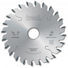 Lame d'inciseur conique industriel freud - ø125 3,1-4,3/2,2 al20 z24 conique - f03fs02623 -li25m31fa3