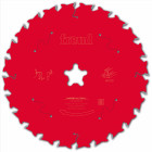 Lame pour scie circulaire portative freud - ø190 2,4/1,6 fastfix z24 ba 15° - f03fs09769 -fr13w003t