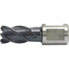 Fraise à carotter, acier à coupe rapide Co, à revêtement RQX, profondeur de coupe de 25 mm, Ø de foret : 21 mm Fraise à carotter, acier à coupe rapide Co, à revêtement RQX, profondeur de coupe de 25 mm, Ø de foret : 21 mm