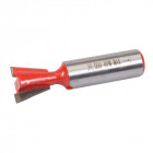 Fraise à queue d'aronde 1/2" - 16 x 16 mm 7°