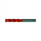 Fraise cylindrique extra longue, type N, en carbure monobloc, selon la de 30°, 4 dents, Ø d1 - h10 : 4,0 mm, Long. totale l1 75 mm, Long. coupe l2 25 mm