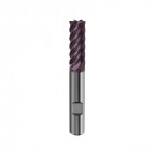 Fraise cylindrique longue, type H, en carbure monobloc, queue HB, de 6 à 8 dents, recouverte de TiAIN, Ø d1 - e8 : 14,0 mm, Long. totale l1 83 mm
