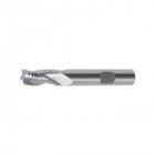 Fraise d'ébauche sans arrosage centrale, longue, en carbure monobloc, pour aluminium, Ø d1 - h10 : 16,0 mm, Long. totale l1 92 mm, Long. coupe l2 26 mm