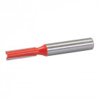 Fraise droite de 8 mm métrique - 6 x 20 mm