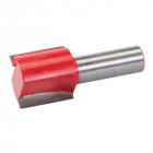 Fraise droite métrique 1/2" - 25 x 25 mm