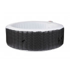 Spa gonflable décor rattan - 6 personnes - gonflage en 5 minutes