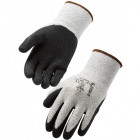 Gant anti coupure singer taille 9 tricot enduit latex protection niveau 5 dos aéré