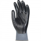 Gants de travail précision enduit nitrile eurotechnique 6260 (lot de 10 paires de gants) - Taille au choix