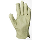 Gants de travail cuir hydrofuge oléofuge eurotechnique 2420 (lot de 10 paires de gants) - Taille au choix
