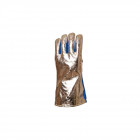 Gants de soudeur couture kevlar dos aluminisé eurotechnique 2634 (lot de 12 paires)