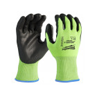 Gants haute-visibilité anti-coupures niveau 2/b taille 8/m | 4932479922 - milwaukee