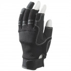 Gants mitaines eurotechnique mechanical 3 doigts ouverts (lot de 12)
