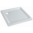 Receveur céramique GEBERIT Bastia - 70 x 70 extra-plat à poser/encastrer - 00720200000001