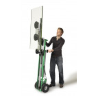 Gerbeur élévateur Tiller® électrique tout terrain avec accessoire ventouse 75 à 120 kg