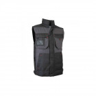 Gilet sans manches bicolore sable LMA - Taille au choix