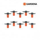 Goutteur en ligne réglable micro-drip gardena - 10 pièces 1392-26