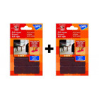 Gpi - 007058 -  lot de 24 feutres glisseurs adhésifs ø 24x24mm p.t.f.e