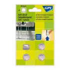 Gpi - 444013 - pack de 4 embout anti-bruit 16mm