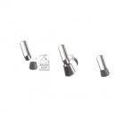Gpi - lot de 8 embouts enveloppant ø 16 mm anti-dérapants spécial chaises à pieds tubulaires Gpi - lot de 8 embouts enveloppant ø 16 mm anti-dérapants spécial chaises à pieds tubulaires