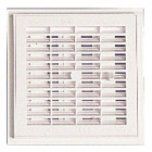 Grille de ventilation intérieure carrée à sceller 176 mmx176 mm - à fermeture