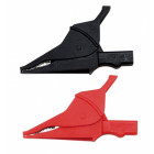 Grippe fil crocodile rd/bk 20a rigide cat iii 1000v - pinces crocodiles